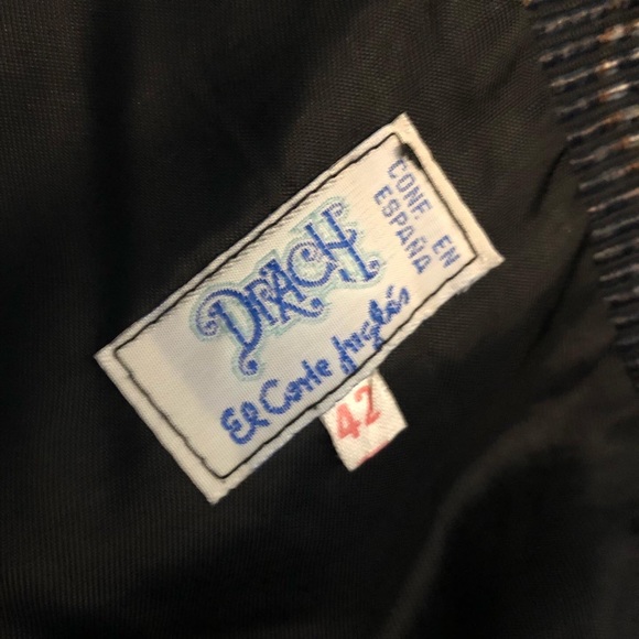 80 Dark floral crop blazer - Picture 4 of 4